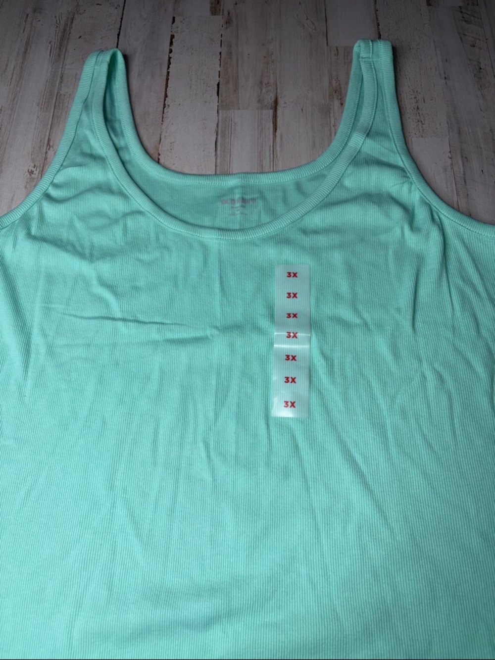 Old Navy First Layer Mint Green Scoop Neck Tank Top Size 3X NWT - Picture 4 of 11